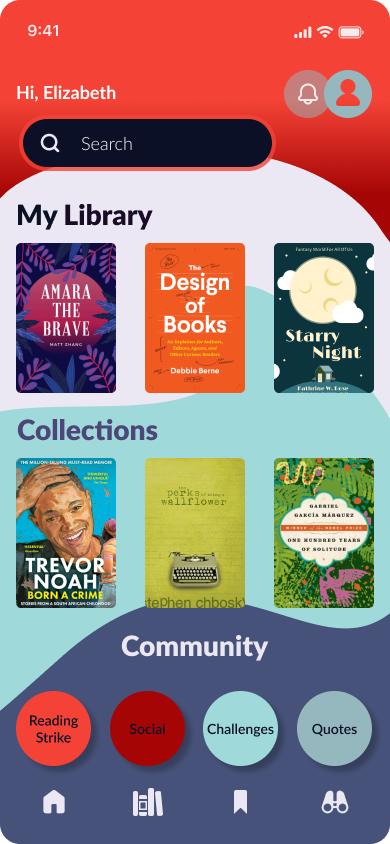 High-fidelity mockup version 01