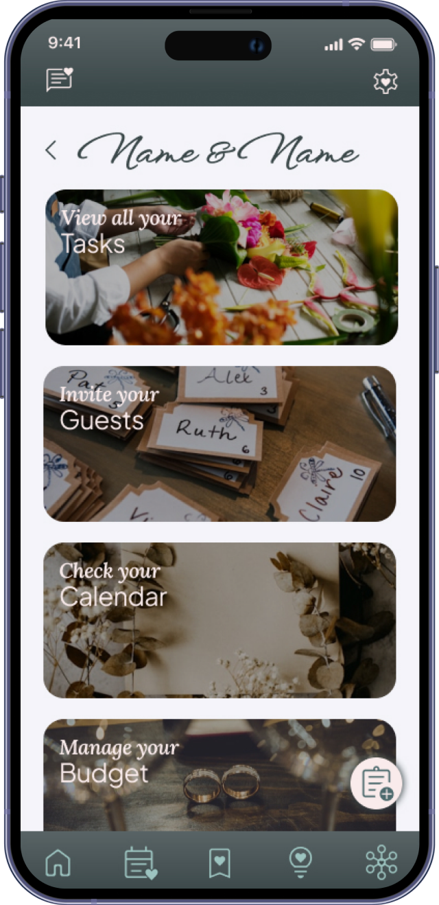 Final prototype: planning tools